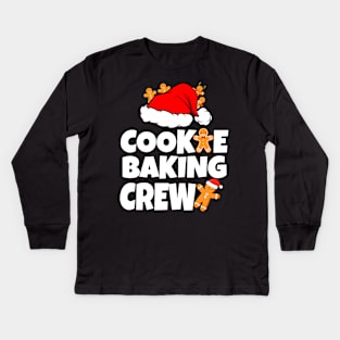 Cookie Baking Crew Kids Long Sleeve T-Shirt